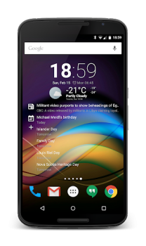 Télécharger Widgets d'information Chronus Travail pour Android Capture d'écran 3