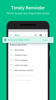 Télécharger GNotes - Note, Notepad & Memo Travail pour Android Capture d'écran 4
