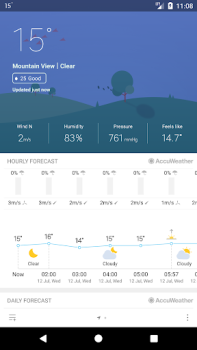 Télécharger Weather Mate (Weather M8) Météo pour Android Capture d'écran 2