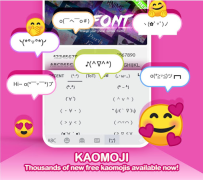 Télécharger Clavier Kika - Clavier emoji Outils pour Android Capture d'écran 3