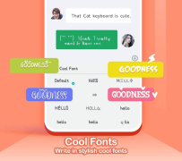 Télécharger Clavier Kika - Clavier emoji Outils pour Android Capture d'écran 4