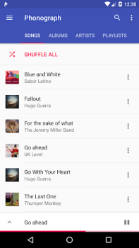 Télécharger Phonograph Music Player Musique et audio pour Android Capture d'écran 2