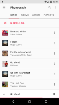 Télécharger Phonograph Music Player Musique et audio pour Android Capture d'écran 4