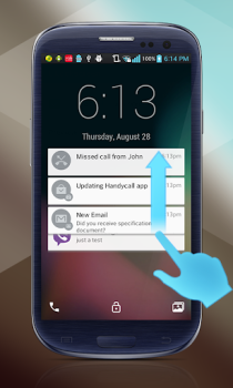 Sucette Lockscreen Android L