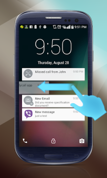 Sucette Lockscreen Android L
