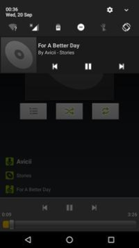 Télécharger AOSP Music+ Musique et audio pour Android Capture d'écran 3