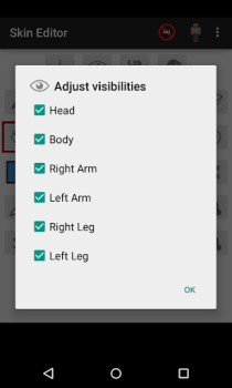 Télécharger Skin Editor for Minecraft Outils pour Android Capture d'écran 4