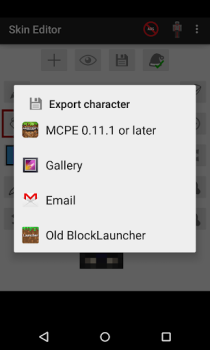 Télécharger Skin Editor for Minecraft Outils pour Android Capture d'écran 6