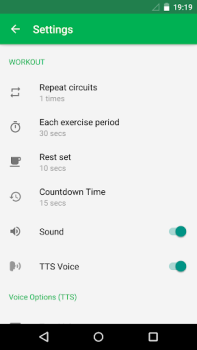 Télécharger 7 Minutes Workout Santé et forme physique pour Android Capture d'écran 7