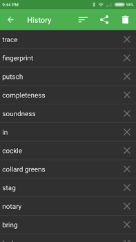 Télécharger Dictionnaire Anglais - Offline Livres et guides pour Android Capture d'écran 7