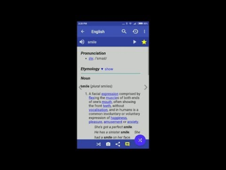 Télécharger Dictionnaire Anglais - Offline Livres et guides pour Android Capture d'écran 8