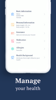 Télécharger Ada – contrôle ta santé Médecine pour Android Capture d'écran 6
