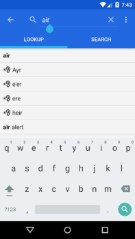 Télécharger Dictionary - WordWeb Éducation pour Android Capture d'écran 2
