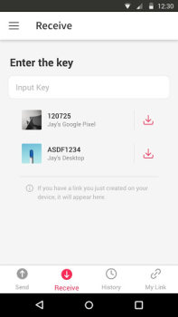 Télécharger Send Anywhere (File Transfer) Travail pour Android Capture d'écran 3