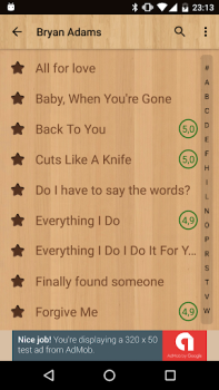 Télécharger Chansons Guitare Musique et audio pour Android Capture d'écran 3