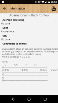 Télécharger Chansons Guitare Musique et audio pour Android Capture d'écran 5