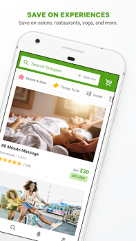 Télécharger Groupon : Deals & Codes Promos Shopping pour Android Capture d'écran 2