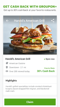 Télécharger Groupon : Deals & Codes Promos Shopping pour Android Capture d'écran 4