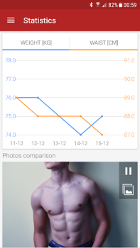 Télécharger Entraînement abdominaux A6W Santé et forme physique pour Android Capture d'écran 6
