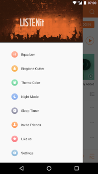 Télécharger LISTENit Musique et audio pour Android Capture d'écran 2