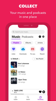 Télécharger Anghami: Play music & Podcasts Musique et audio pour Android Capture d'écran 2