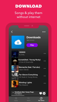 Télécharger Anghami: Play music & Podcasts Musique et audio pour Android Capture d'écran 4