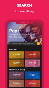 Télécharger Anghami: Play music & Podcasts Musique et audio pour Android Capture d'écran 5