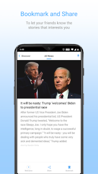 Télécharger Inshorts - News in 60 words Actualités et magazines pour Android Capture d'écran 7