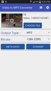 Télécharger Video to MP3 Converter Outils pour Android Capture d'écran 2