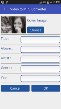 Télécharger Video to MP3 Converter Outils pour Android Capture d'écran 3