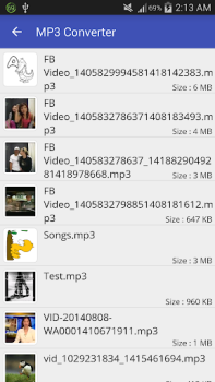 Télécharger Video to MP3 Converter Outils pour Android Capture d'écran 4