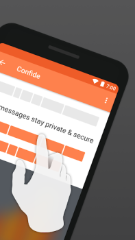 Télécharger Confide – Messagerie privée Communication pour Android Capture d'écran 2