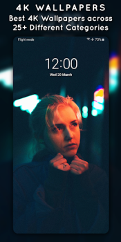 Télécharger 4K Wallpapers, Auto Changer Personnalisation pour Android Capture d'écran 3