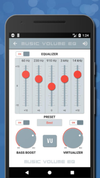 Télécharger Music Volume EQ - Égaliseur Musique et audio pour Android Capture d'écran 4