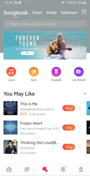 Télécharger WeSing - Karaoke, Party & Live Musique et audio pour Android Capture d'écran 7