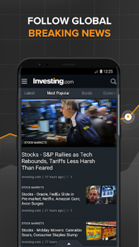 Télécharger Investing.com: Stock Market Finance pour Android Capture d'écran 3