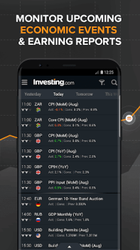 Télécharger Investing.com: Stock Market Finance pour Android Capture d'écran 4