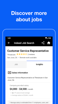Télécharger Indeed: Recherche d’Emploi Affaires pour Android Capture d'écran 2