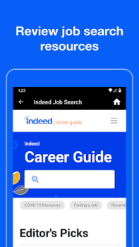 Télécharger Indeed: Recherche d’Emploi Affaires pour Android Capture d'écran 3