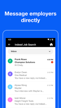 Télécharger Indeed: Recherche d’Emploi Affaires pour Android Capture d'écran 5