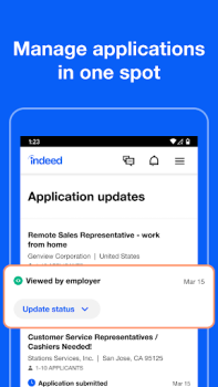 Télécharger Indeed: Recherche d’Emploi Affaires pour Android Capture d'écran 6