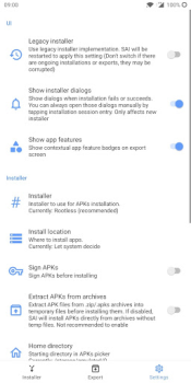 Télécharger Split APKs Installer (SAI) Outils pour Android Capture d'écran 3