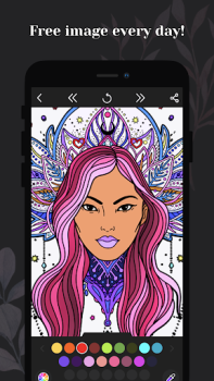 Télécharger Coloring pages: Mandala for me Occasionnel pour Android Capture d'écran 2