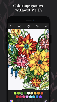 Télécharger Coloring pages: Mandala for me Occasionnel pour Android Capture d'écran 4