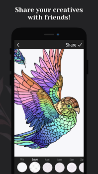 Télécharger Coloring pages: Mandala for me Occasionnel pour Android Capture d'écran 5