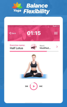 Télécharger Yoga – postures et classes Santé et forme physique pour Android Capture d'écran 6