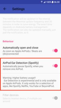 Télécharger AirBattery Musique et audio pour Android Capture d'écran 5