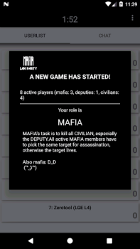 Télécharger Mafia LANparty Jeux de rôle pour Android Capture d'écran 2