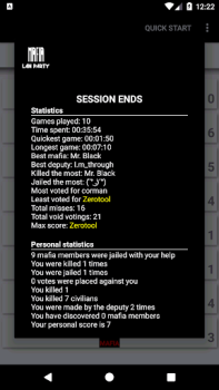Télécharger Mafia LANparty Jeux de rôle pour Android Capture d'écran 4