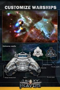 Télécharger Galaxy Reavers-Space RTS Stratégies pour Android Capture d'écran 3